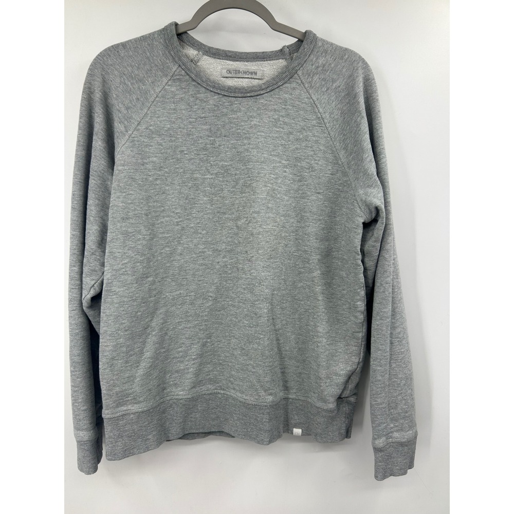 Outerknown Women's Gray Sweatshirt Long Sleeve Pullover Size Medium